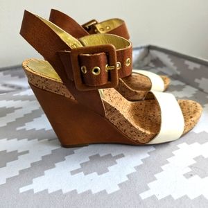 BCBG wedge sandal